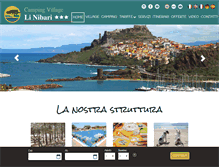Tablet Screenshot of campinglinibari.com